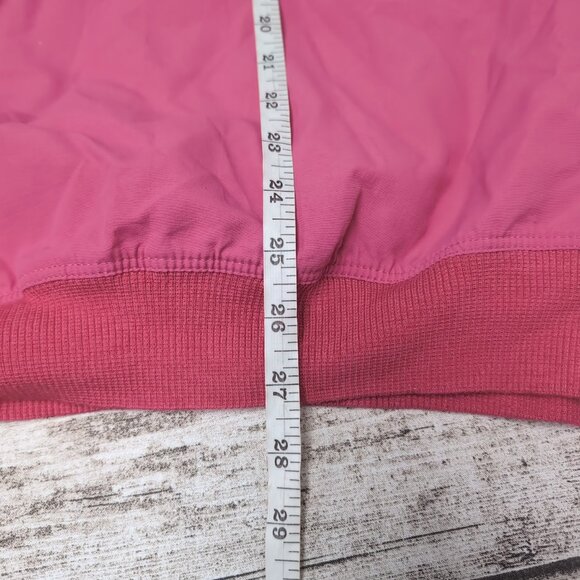 Vintage Carven Golf Paris Pink Pullover Windbreaker Size ML - Picture 7 of 9